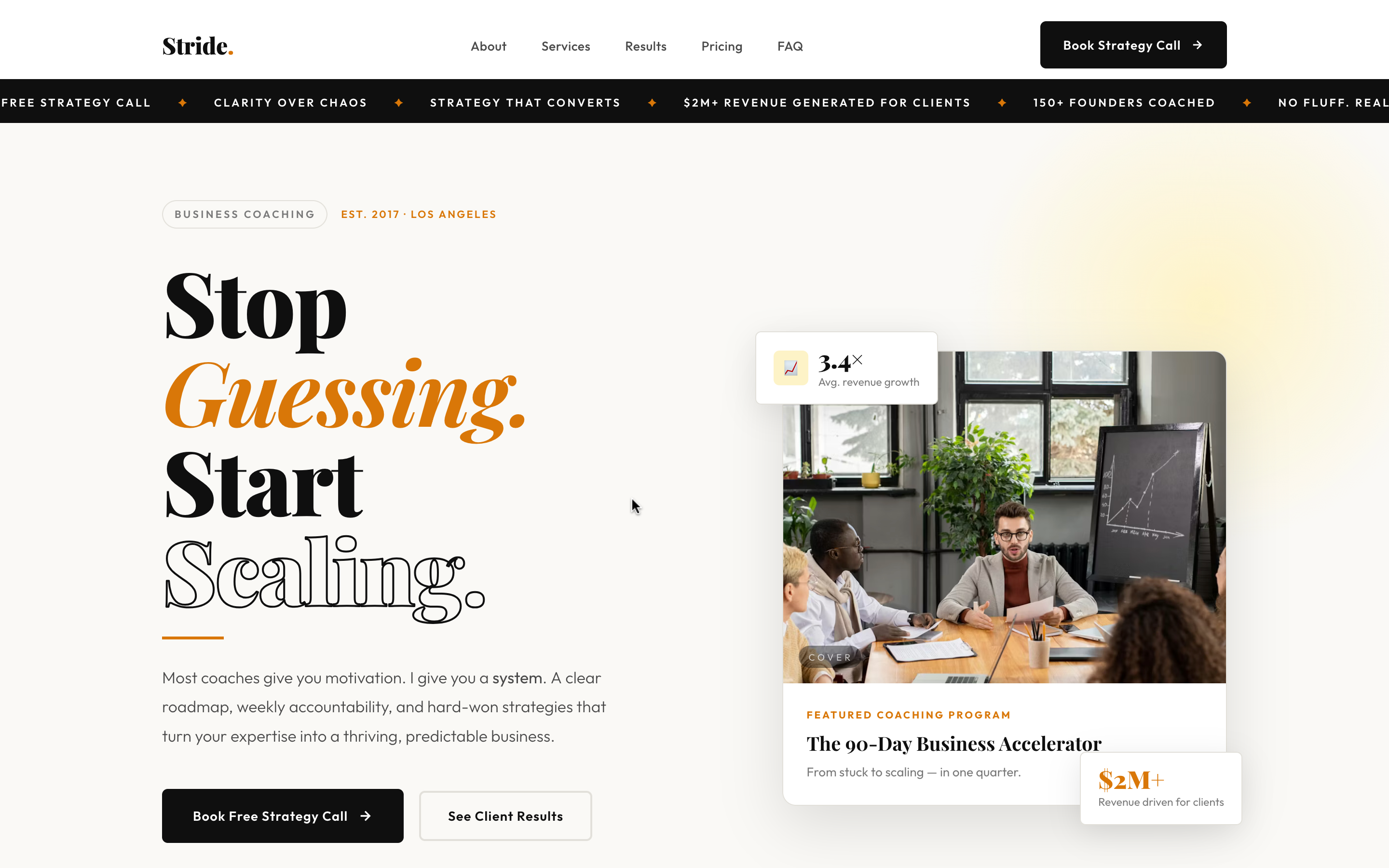 Stride Business Coach