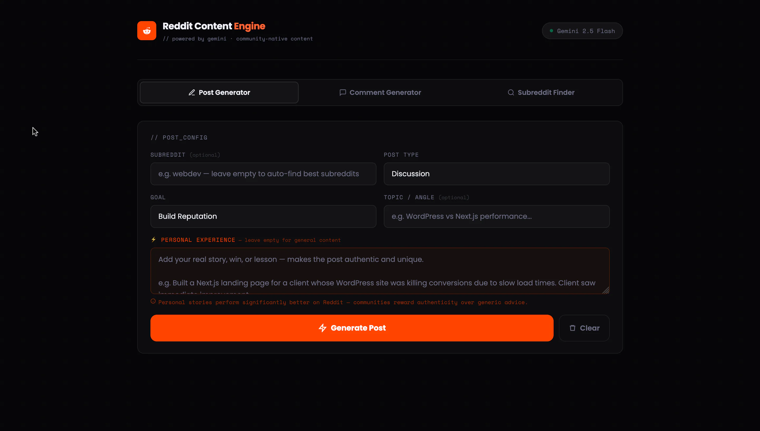 Reddit Content Engine
